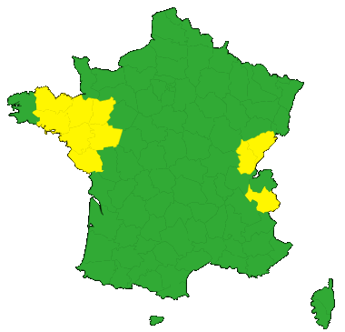 Carte de vigilance